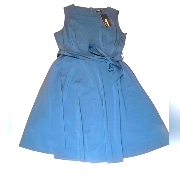 Zeagoo Teal Dress Size L, New W Tag! - Picture 1 of 4